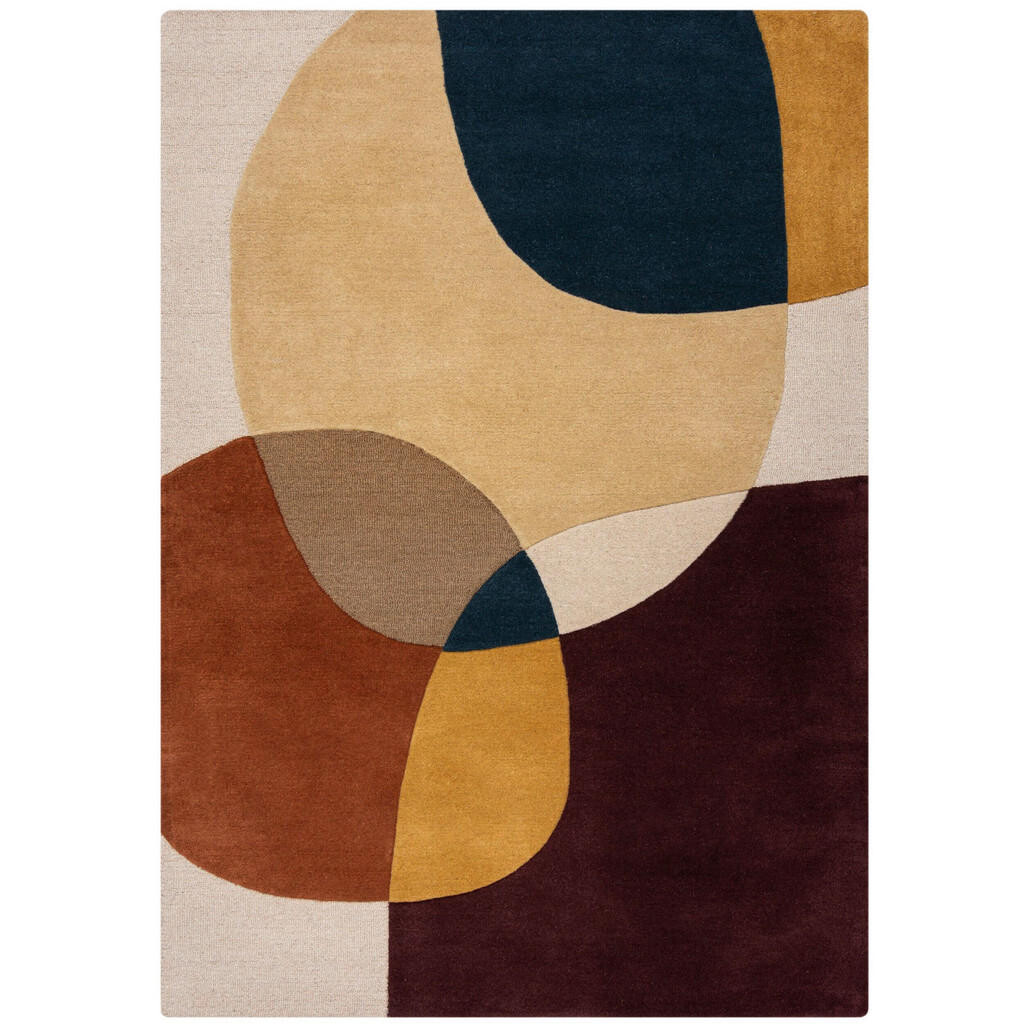 Flair Rugs VLNĚNÝ KOBEREC, 200/290 cm fialová, vícebarevná