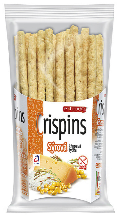 Extrudo Crispins tyčka sýr 60 g DMT 03/2026