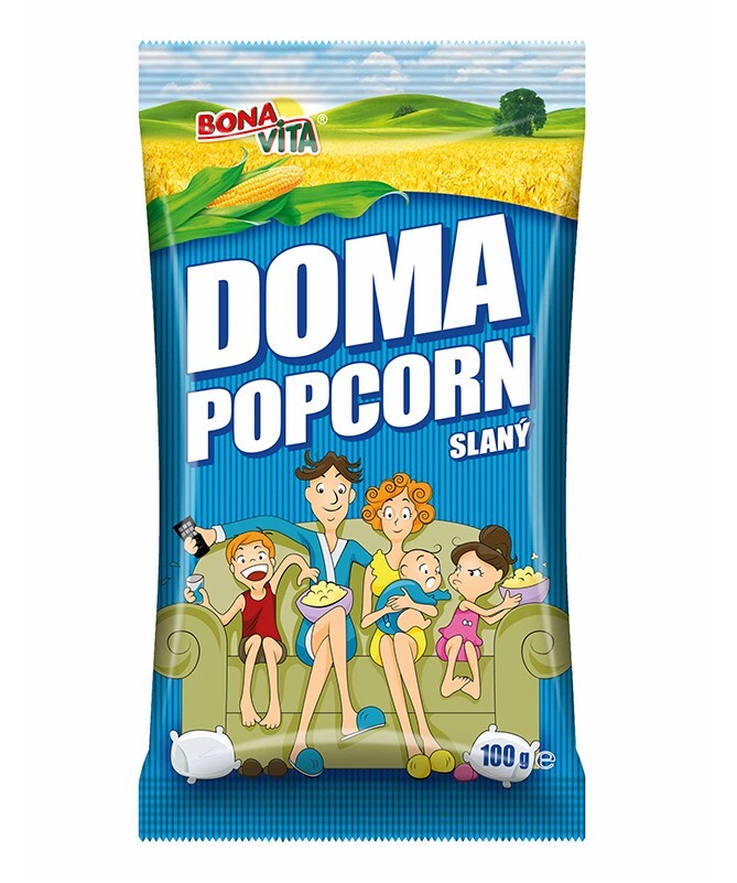Bonavita Popcorn do mikrovlnky slaný 100 g DMT 04/2026