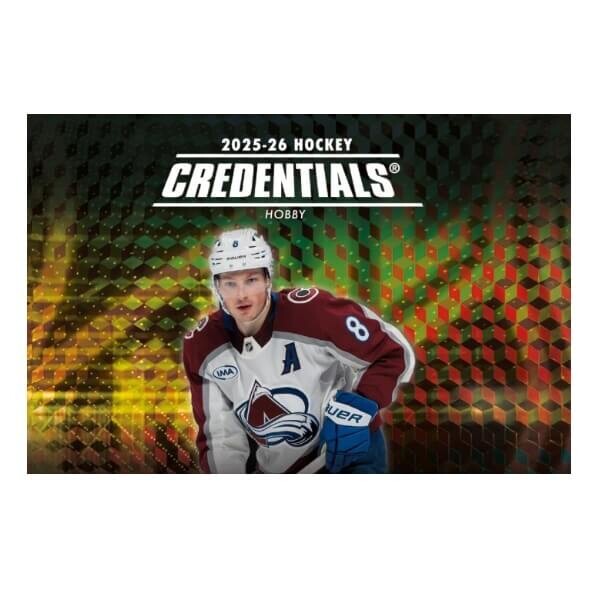 2025-2026 NHL Upper Deck Credentials Hockey Hobby balíček