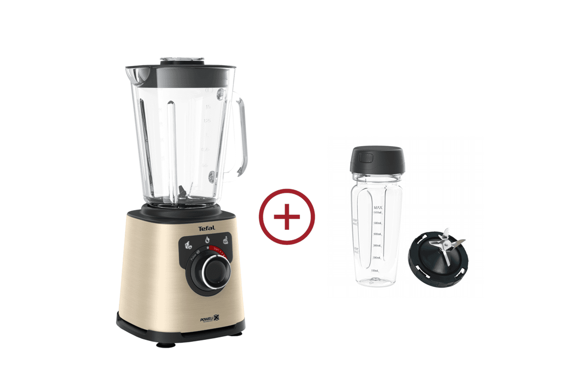 Akční set vysokorychlostní mixér Tefal PerfectMix+ BL871A + cestovní láhev a náhradní čepele
