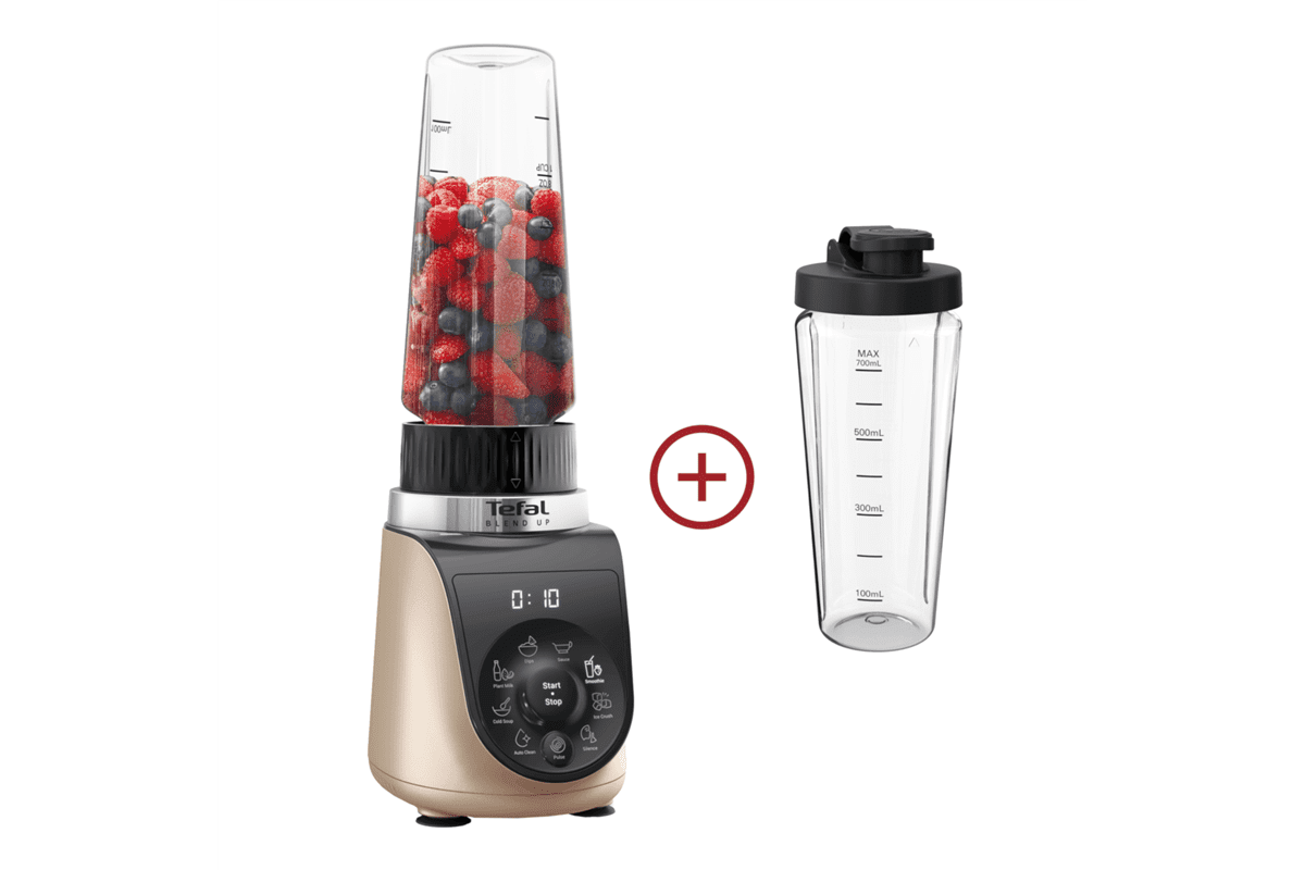 Akční set stolní mixér Tefal Blend Up BL190AF0 + náhradní cestovní láhev 0,7 l