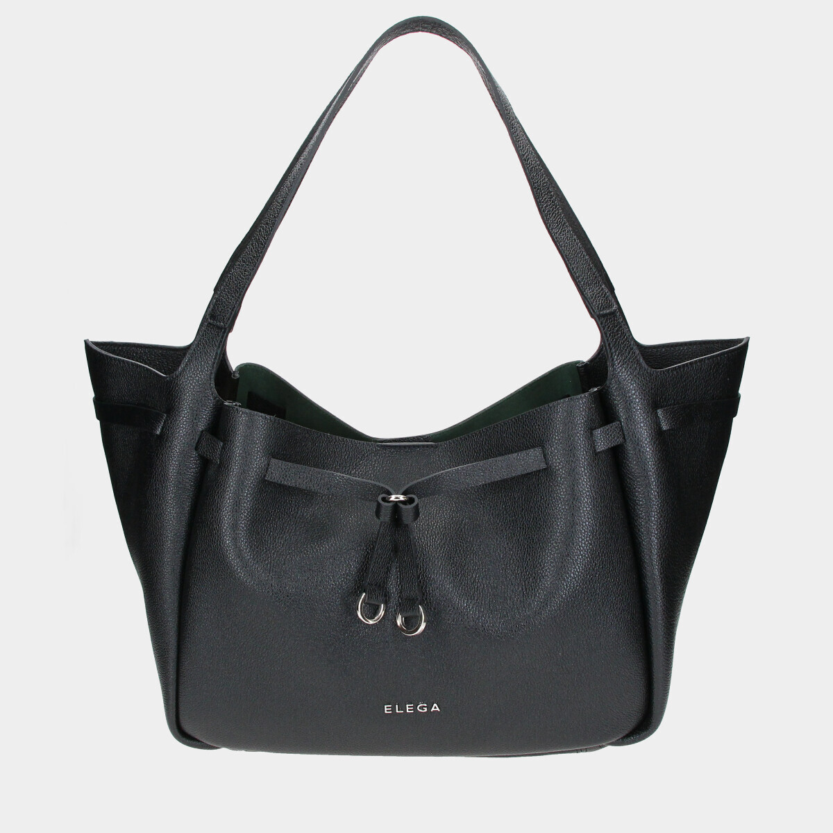 ELEGA Shopper kabelka Sorella černá/stříbro