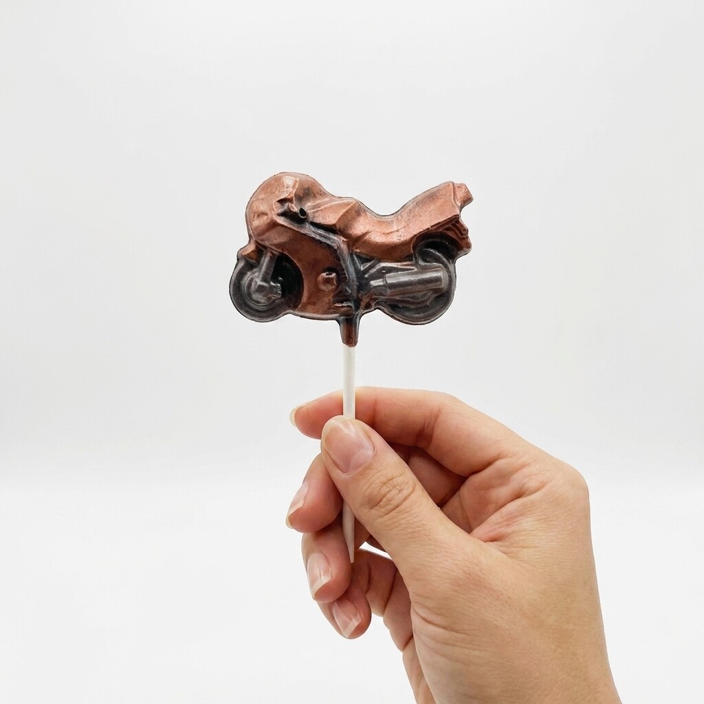 Chocolenka Čokoládové lízátko - Motorka