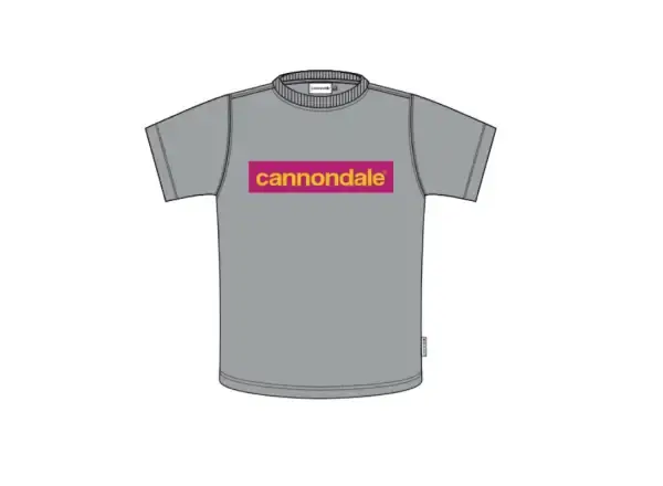 Cannondale Lifestyle unisex triko krátký rukáv Mgr/Orc/Pyl vel. S