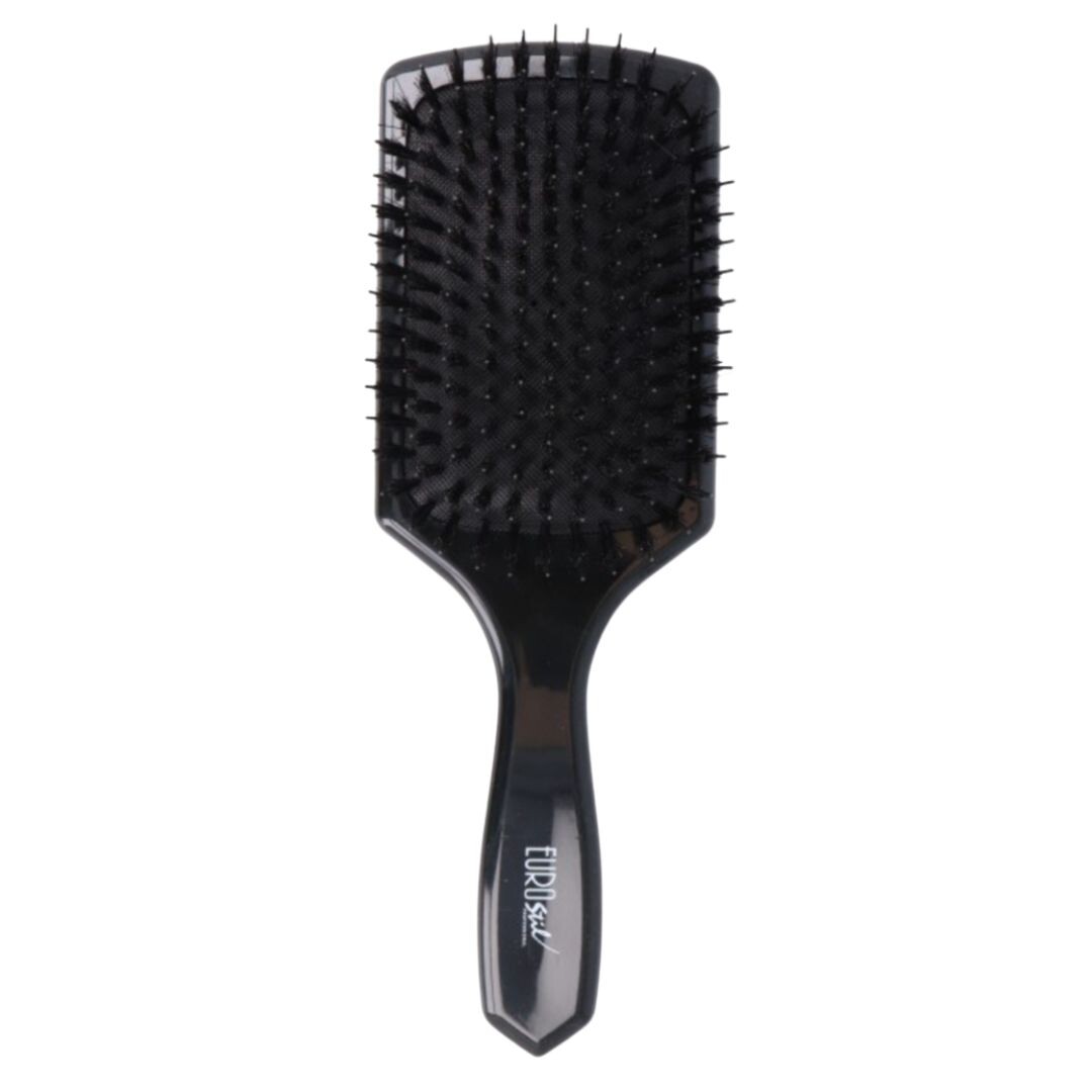 Eurostil Hair Brush Wild Boar & Nylon - kartáče na rozčesávání vlasů vhodné i na prodlužované vlasy 09364 - Paddle