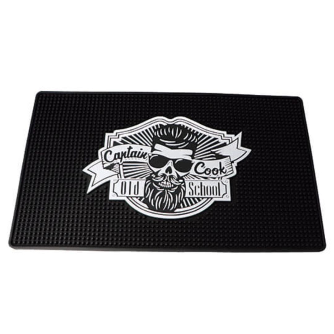 Captain Cook Non Slip Barber Mat 07387 - gumová podložka pod nástroje, 25 x 44 cm