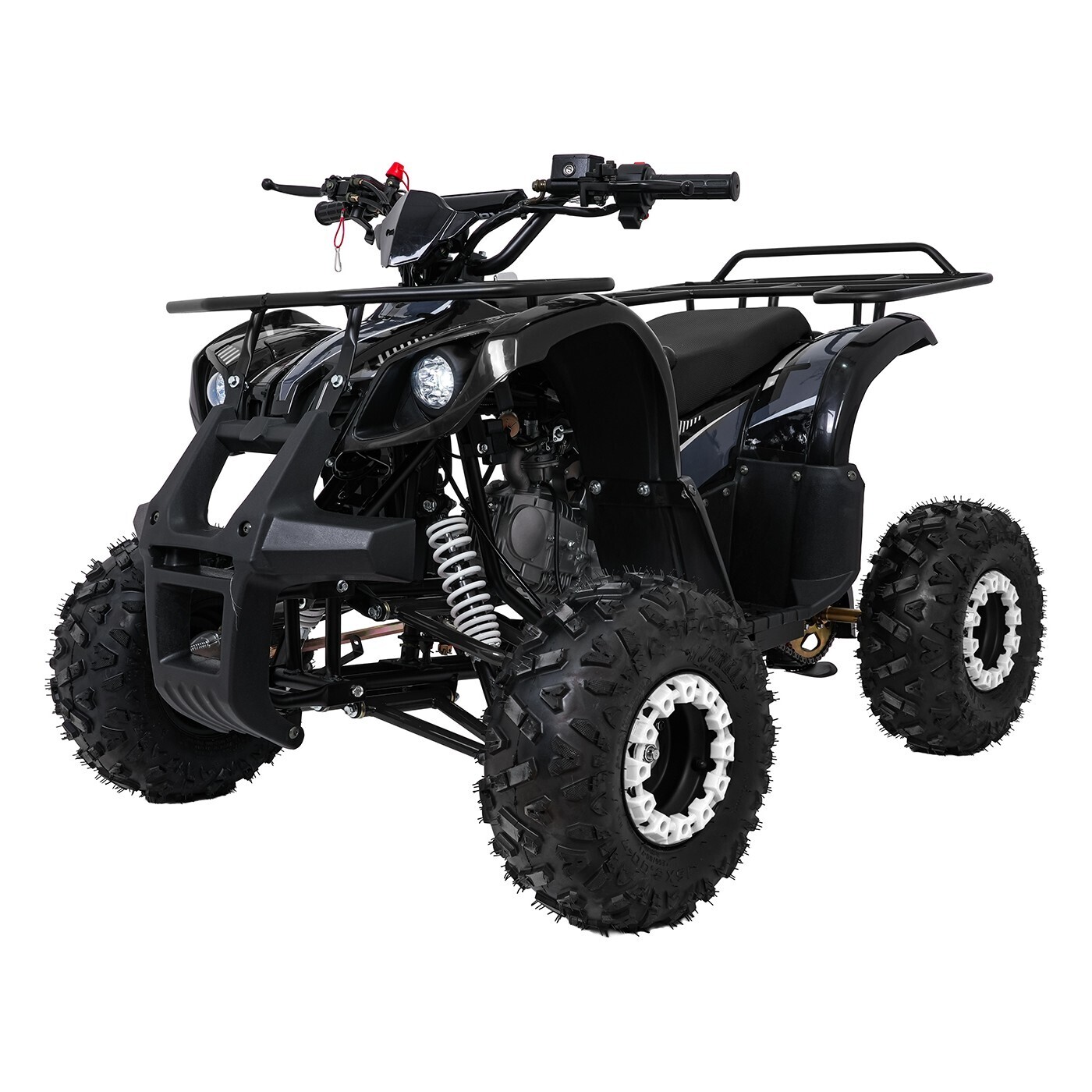mamido Dětská benzínová čtyřkolka RamiGO WILDPEAK 110CC černá