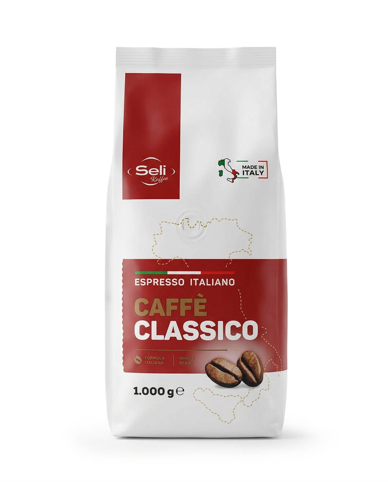 Zrnková káva Seli - Espresso Italiano Classico, 1 kg