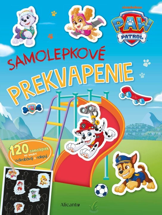 Labková patrola - Samolepkové prekvapenie