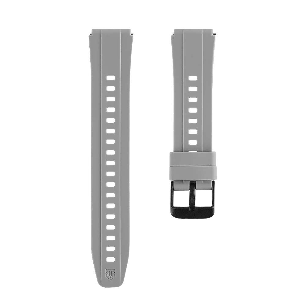 Řemínek Tactical Quick Release silikonový 18mm šedý
