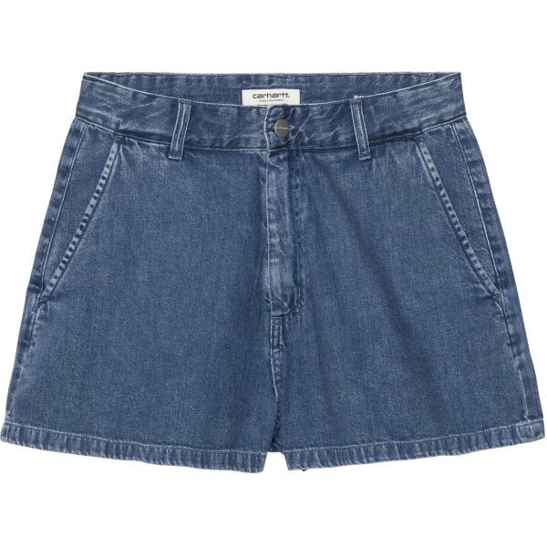 Kraťasy Carhartt Wip Lova Work Denim Wms - Modrá - L