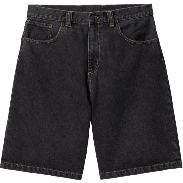 Kraťasy Carhartt Wip Brandon 5-Pocket De - Černá - L