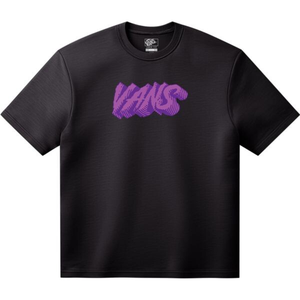 Triko Vans Stone Swirl Loose S/S - Černá - L