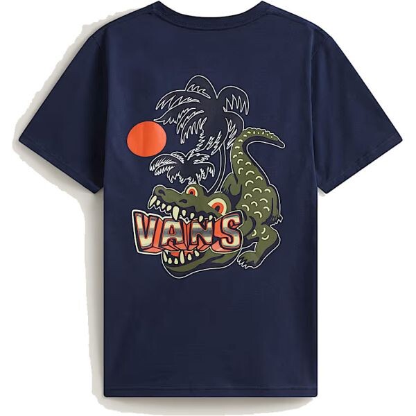 Triko Vans Hangry Croc S/S Kids - Modrá - L