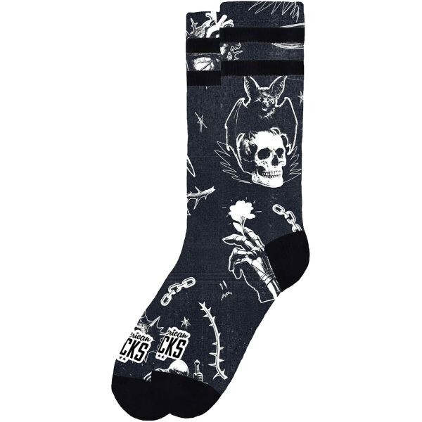 Ponožky American Socks Dark Fantasy - Černá - L/Xl