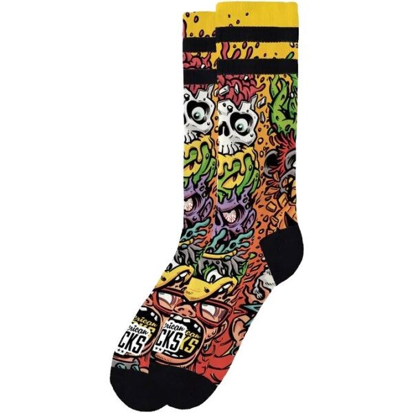 Ponožky American Socks Open Your Mind - Žlutá - L/Xl