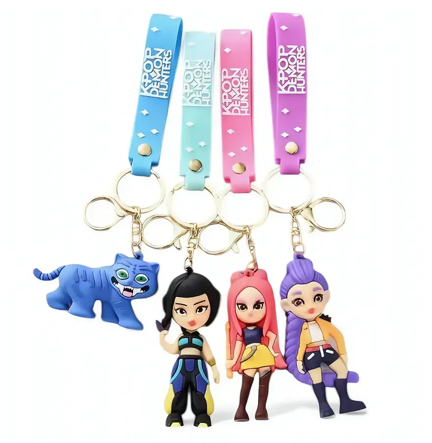 Bagito Dětské klíčenky 4ks Demon Hunters K-Pop PKBA2438