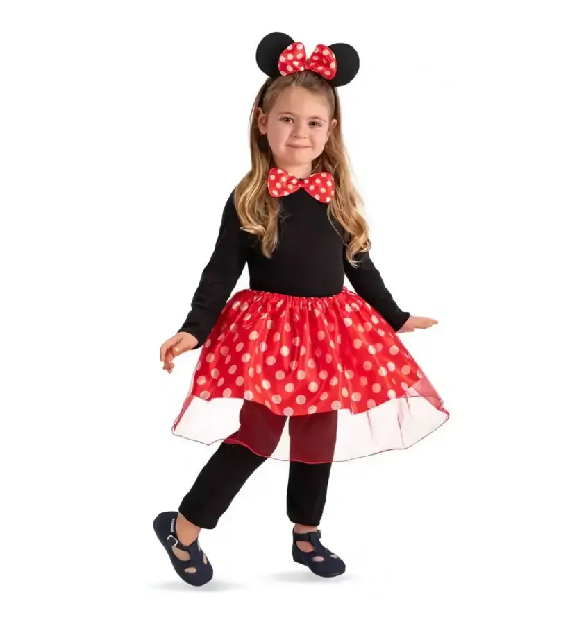 Toybit Dětský kostýmek Myška Minnie 3v1 OPBH2456