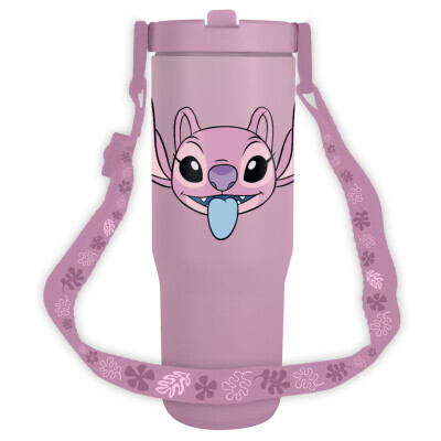 Lilo a Stitch cestovní hrnek s popruhem Angel