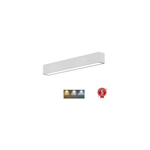 Lineární LED svítidlo SINCLAIR LSM 32W UGR19 40W/50W 3640-6000lm 3000K/4000K/5000K 150cm bílá