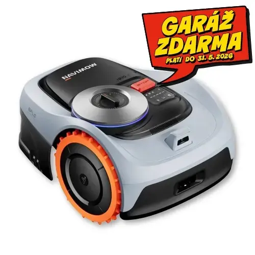 Bezdrátová autonomní robotická sekačka SEGWAY I210E Lidar Pro AWD 1000m2 + garáž zdarma