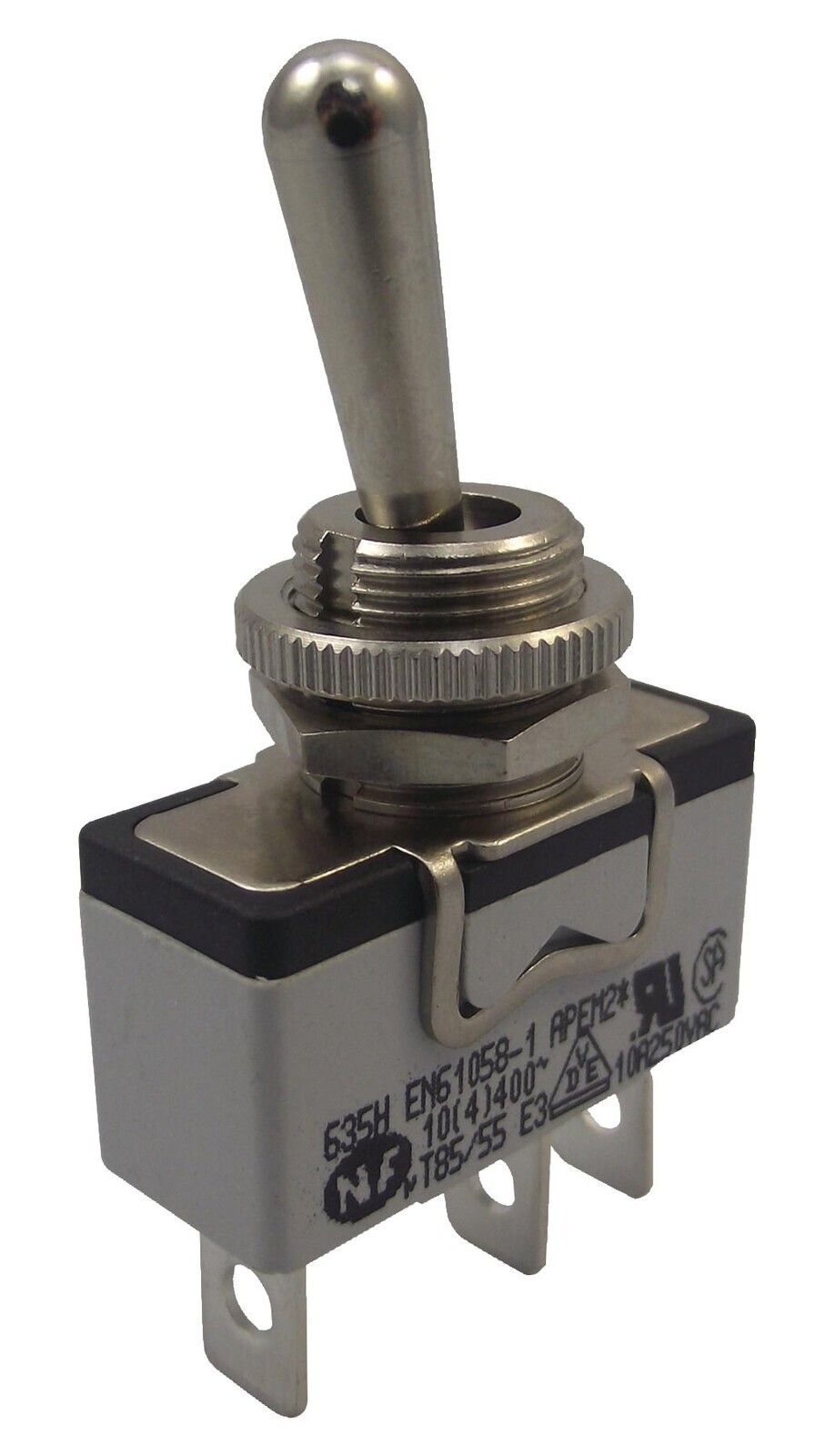 Apem Inc. 635H/2 Switch, Spdt, 10A, 250Vac