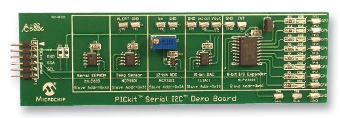Microchip Technology Pkserial-I2C1 Pickit, Serial I2C, Demo Board