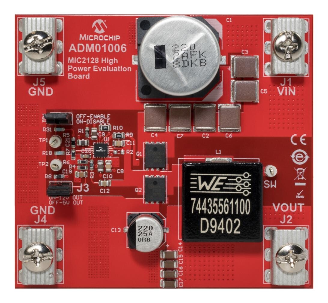 Microchip Technology Adm01006 Eval Board, Synchronous Buck Controller