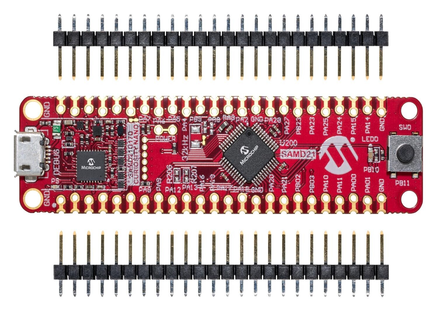 Microchip Technology Dm320119 Curiosity Nano Eval Kit, Arm Cortex-M0+