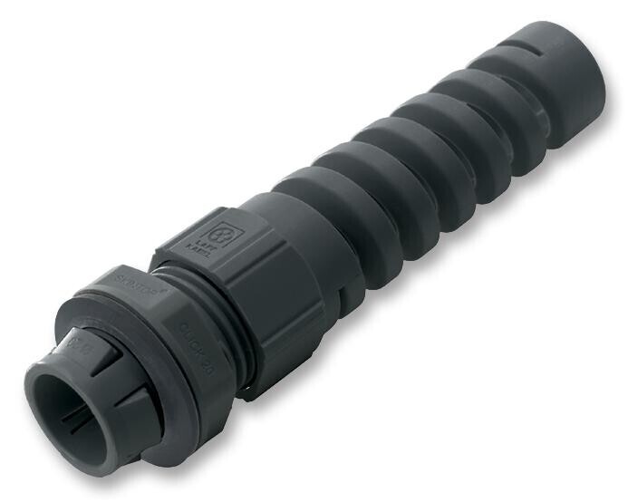 Lapp 53112936 Cable Gland, Spiral, Black, M12