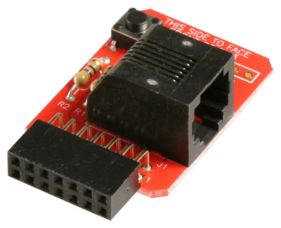 Microchip Technology Ac164111 Icsp To Rj11 Adaptor, For Mplab Pm3