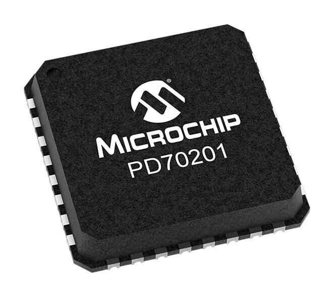 Microchip Technology Pd70201Ilq-Tr Poe Pd Controller, Ieee802.3At, 85Deg C