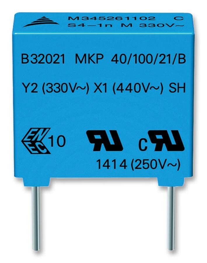 Epcos (Tdk) B32021A3103M289 Suppression Cap, 0.01Uf, Class Y2, 300V