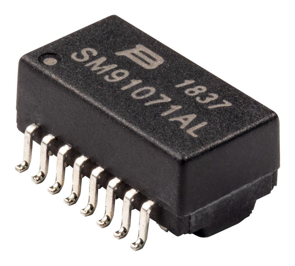 Bourns, Inc. Sm91071Al-E Xfmr, 10/100 Base-T, Single Port, Smd