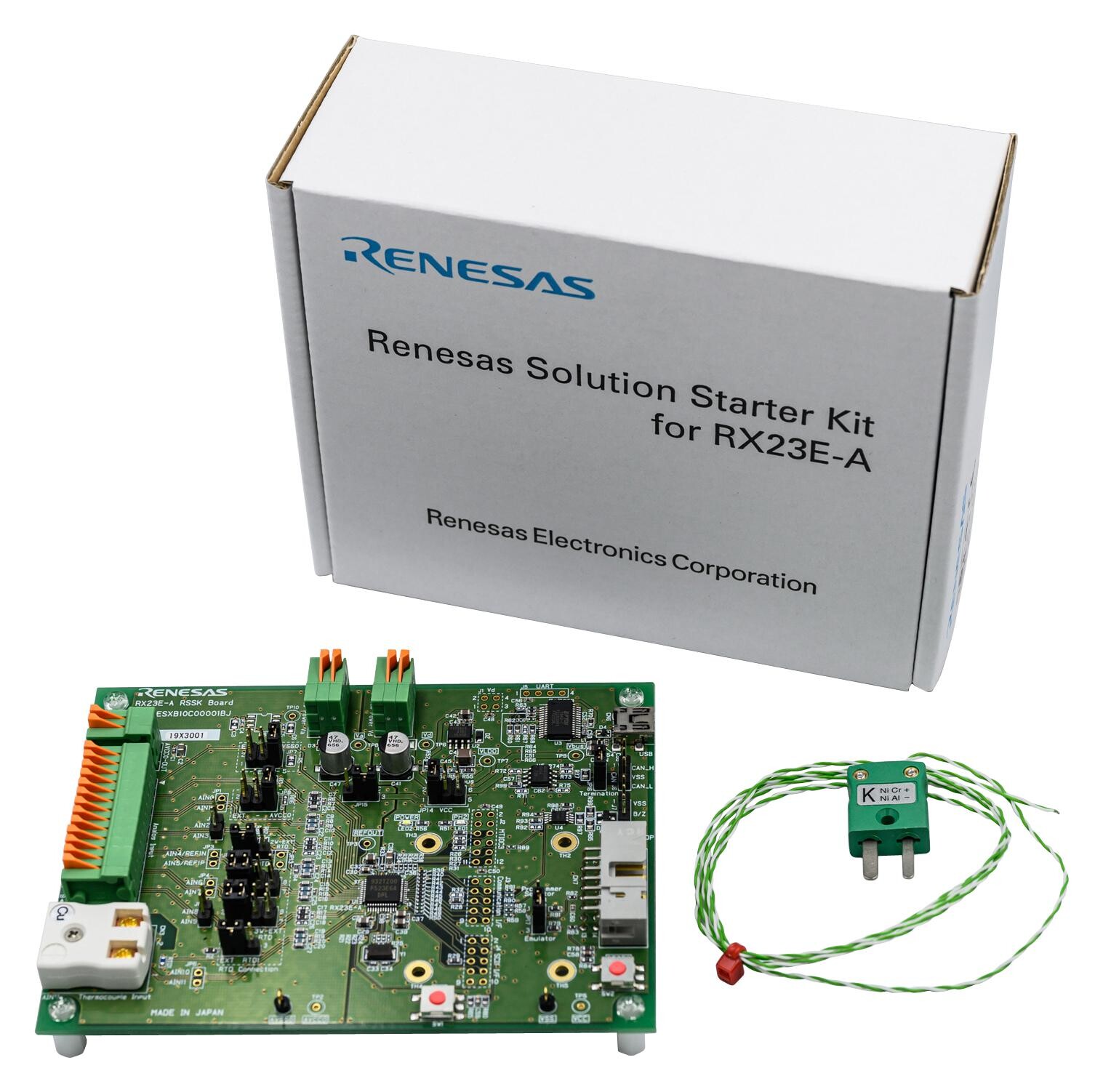 Renesas Electronics Corporation Rtk0Esxb10C00001Bj Starter Kit, Rx Family, 32Bit, 32Mhz