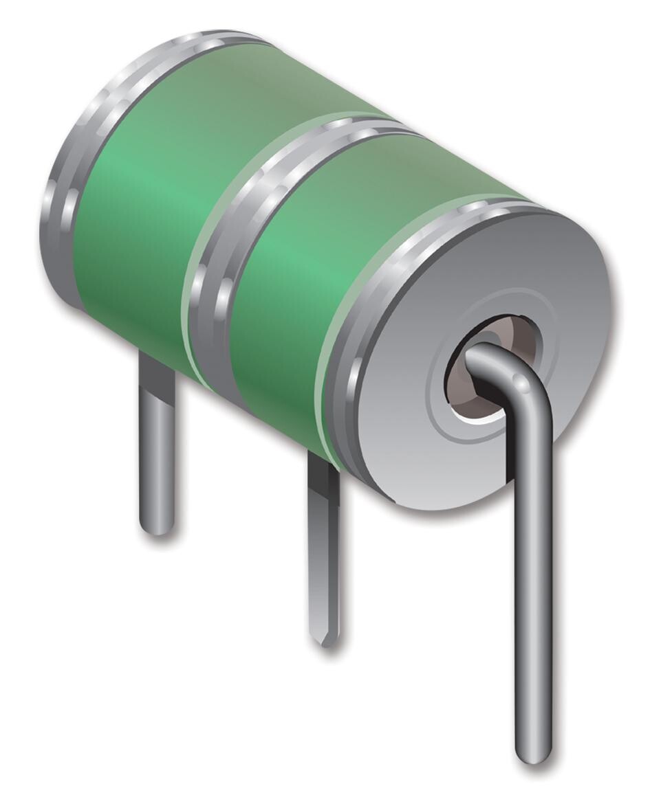 Bourns, Inc. 2036-15-B2Lf Gas Discharge Tube, 3 Pole, 150V