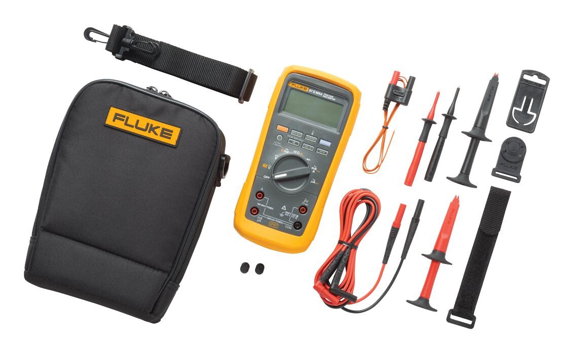 Fluke Electronics Fluke-87V-Max/e2 Kit Dmm Kit, True Rms, 10A, 1Kv