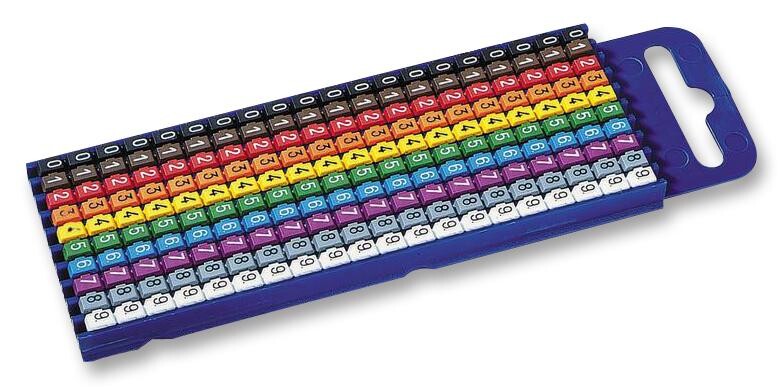 Hellermanntyton Wic2 0-9 Cc Cable Marker  Cc - Snap On 1000 Box