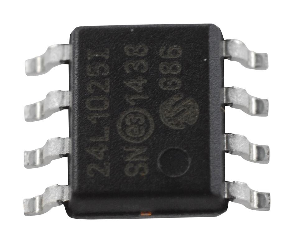 Microchip Technology 24Lc1025-I/sn Eeprom, 1Mbit, -40 To 85Deg C