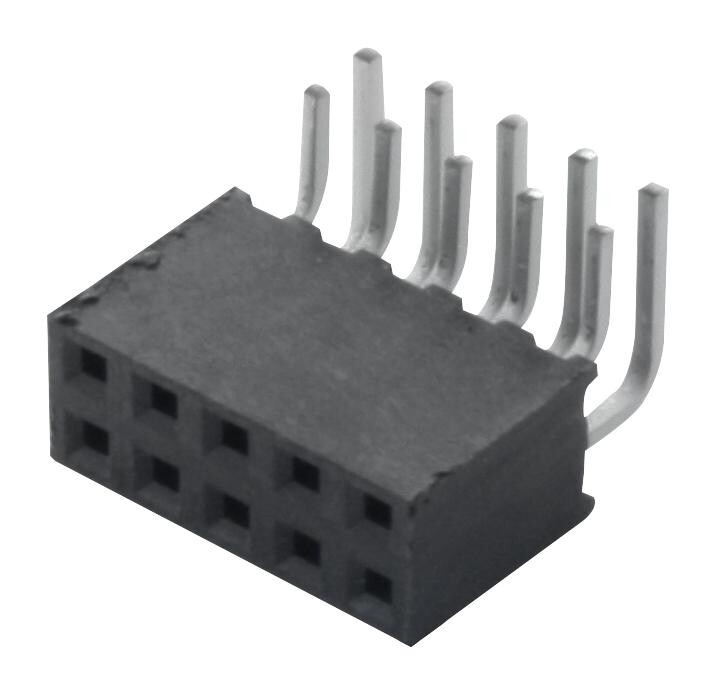 Samtec, Inc. Sqt-105-01-L-D-Ra Receptacle, 2Mm, R/a, 10Way