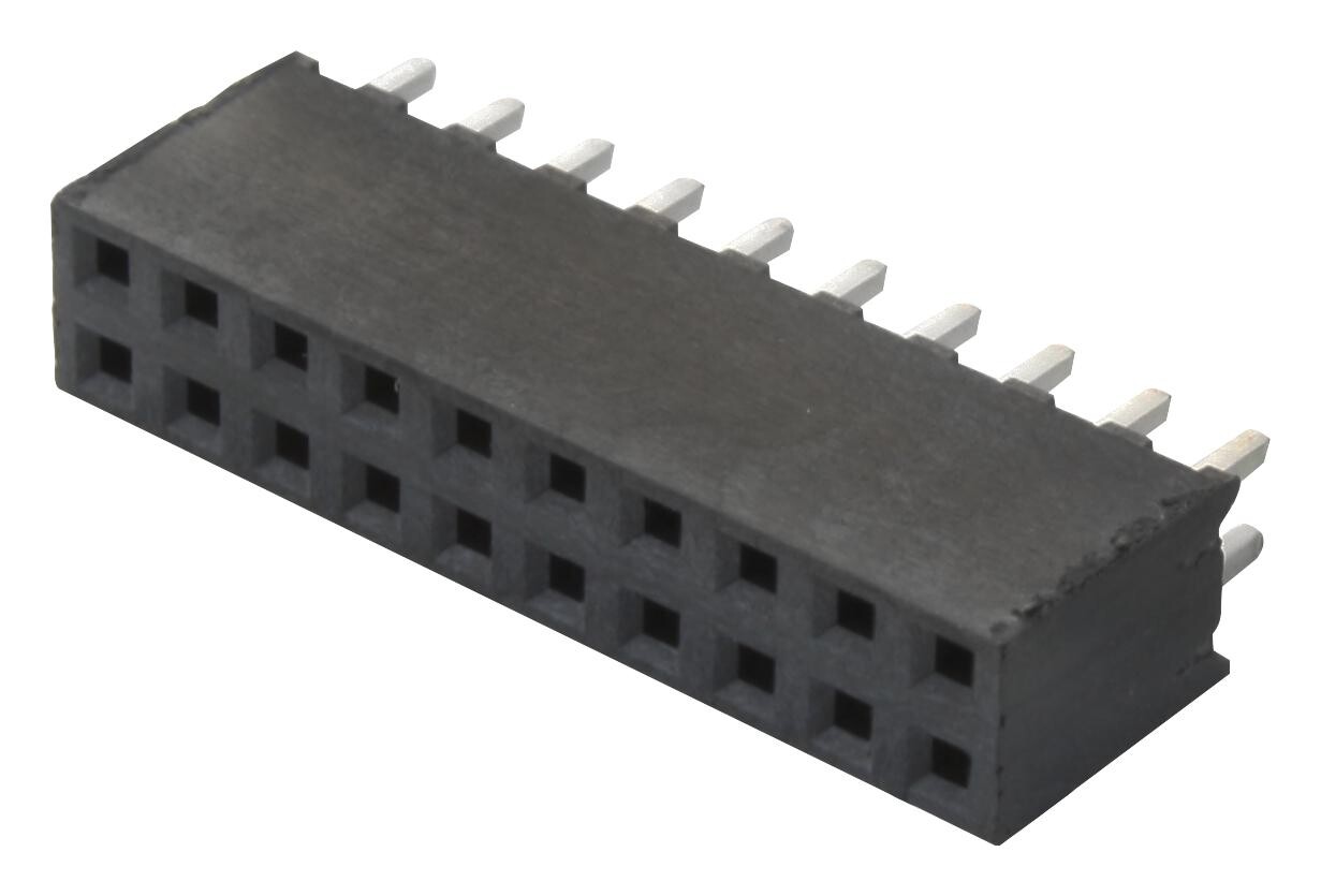 Samtec, Inc. Sqt-110-01-L-D Receptacle, 2Mm, Vert, 20Way