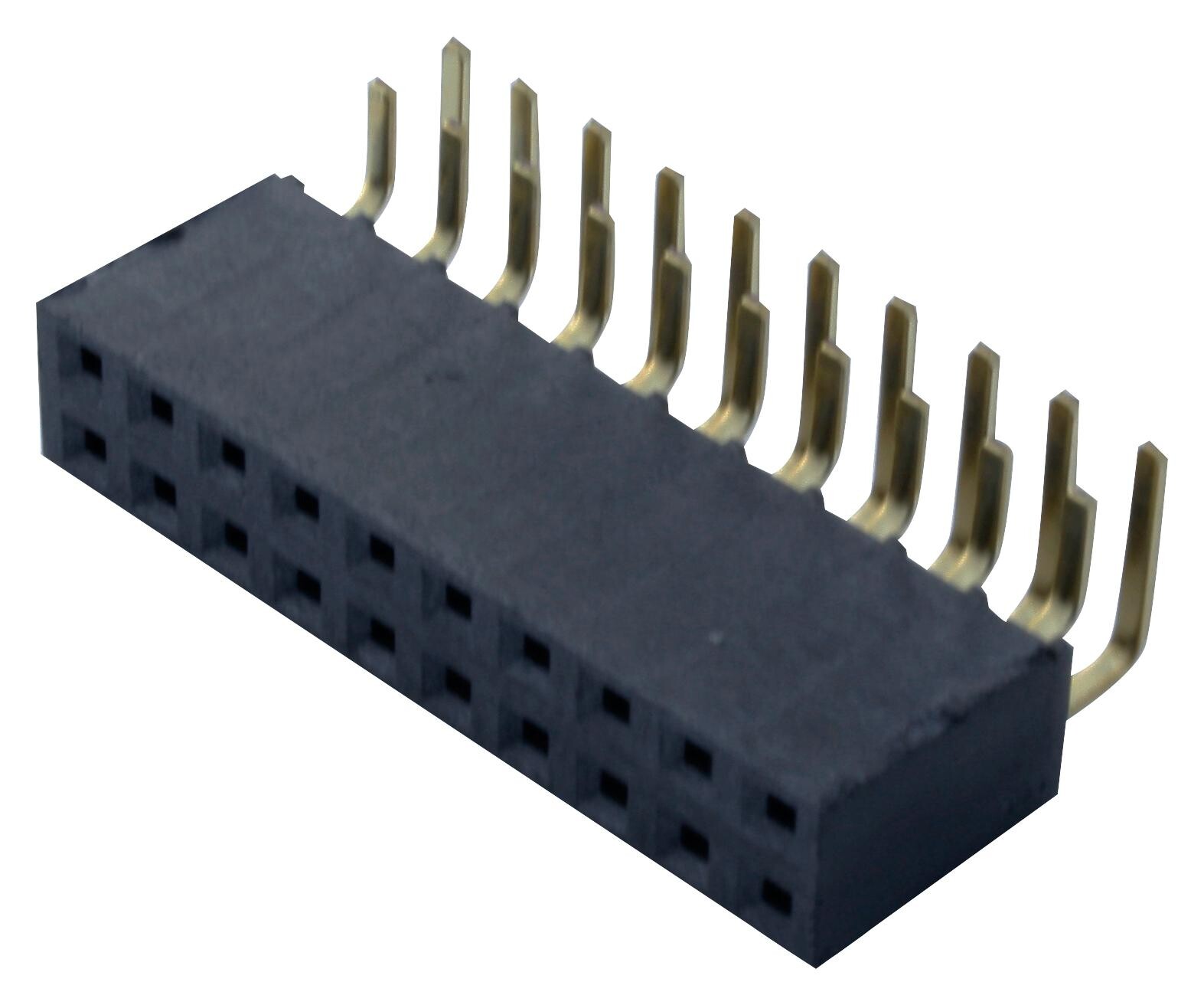 Samtec, Inc. Ssw-110-02-G-D-Ra Receptacle, 2.54Mm, R/a Dual, 20Way