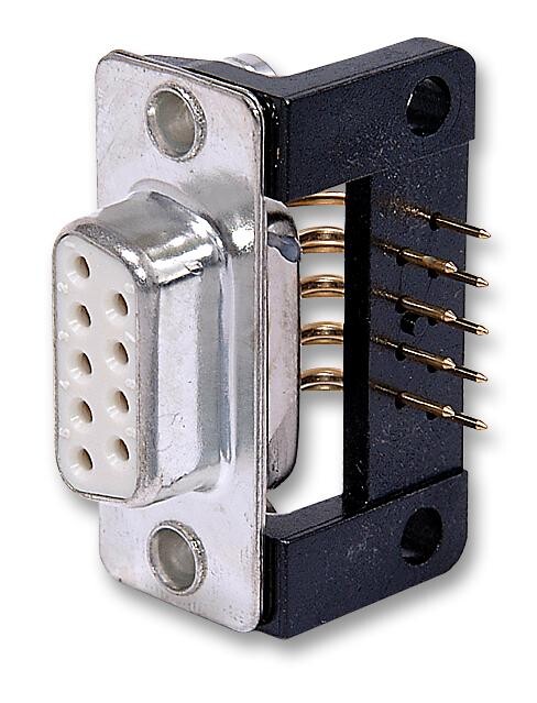Cinch Connectivity Solutions Fdeb-9S1Aent2/1 Socket, D, Pcb, R/a, 9Way