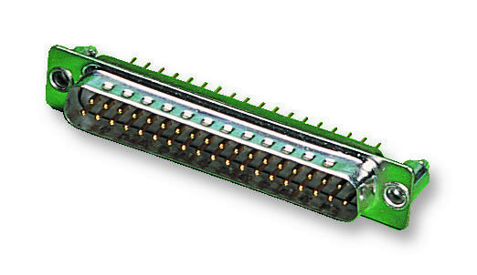 Cinch Connectivity Solutions Fda-15Pbl2Ti2/1 Plug, D, Filtered, Pcb, 15Way