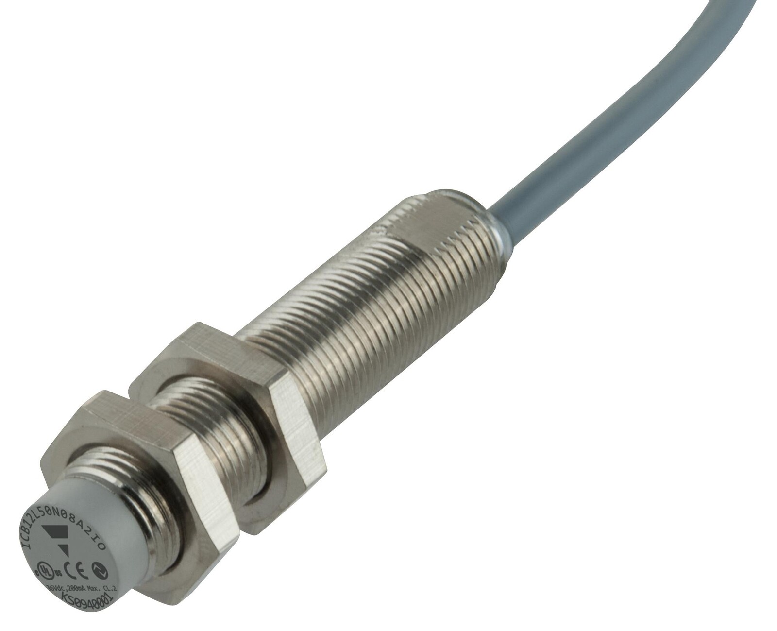 Carlo Gavazzi Icb12L50N08A2Io Inductive Proximity Sensor, 8Mm, Cable