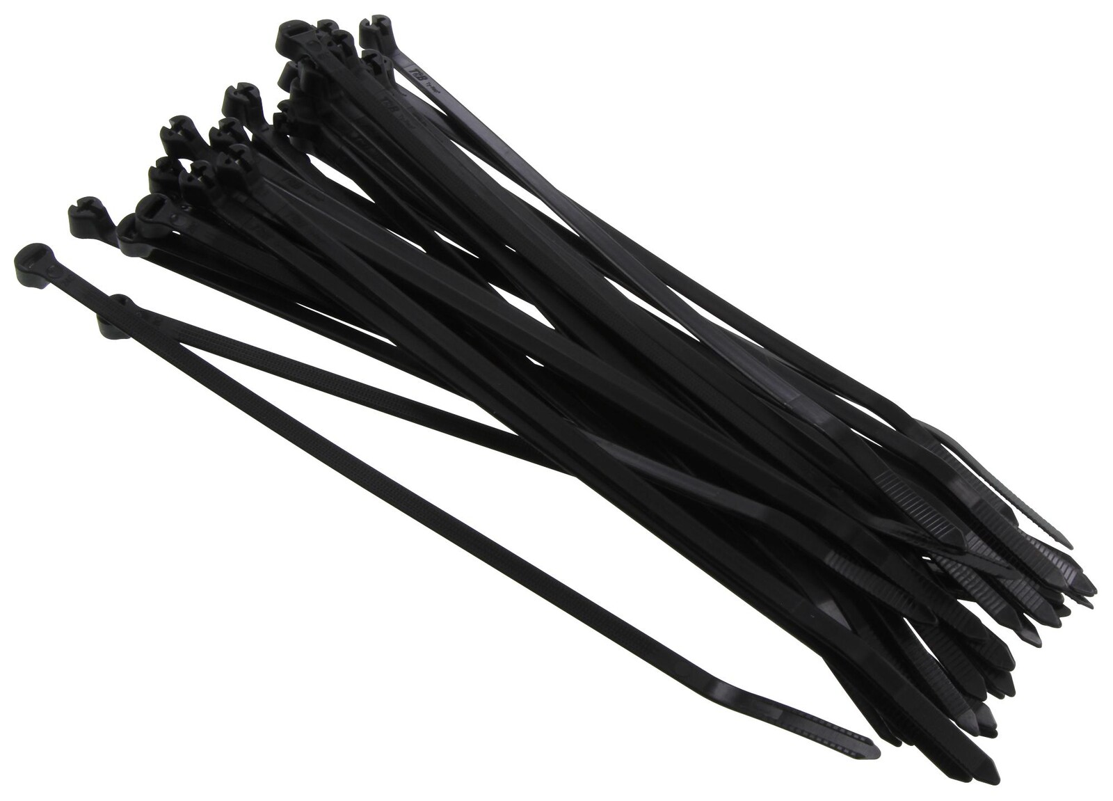Abb - Thomas & Betts Ty525Mx Cable Ties, Self-Lock, 186Mm L, Nylon, Black, 50Lb, Pk100