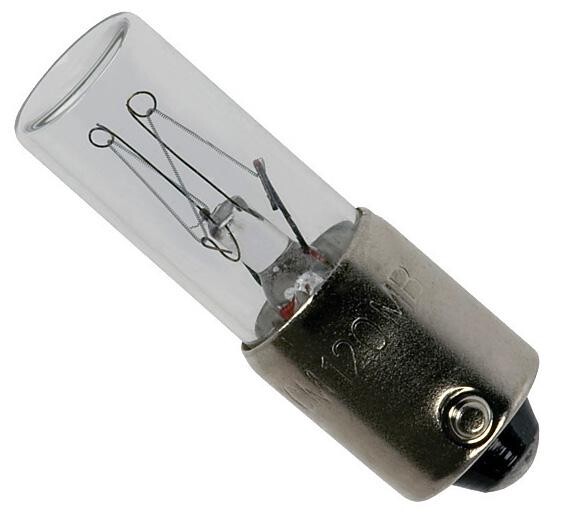 Vcc / Visual Communications Company 120Mb Lamp, Incandescent, Mini Bayonet/ba9S, 120V