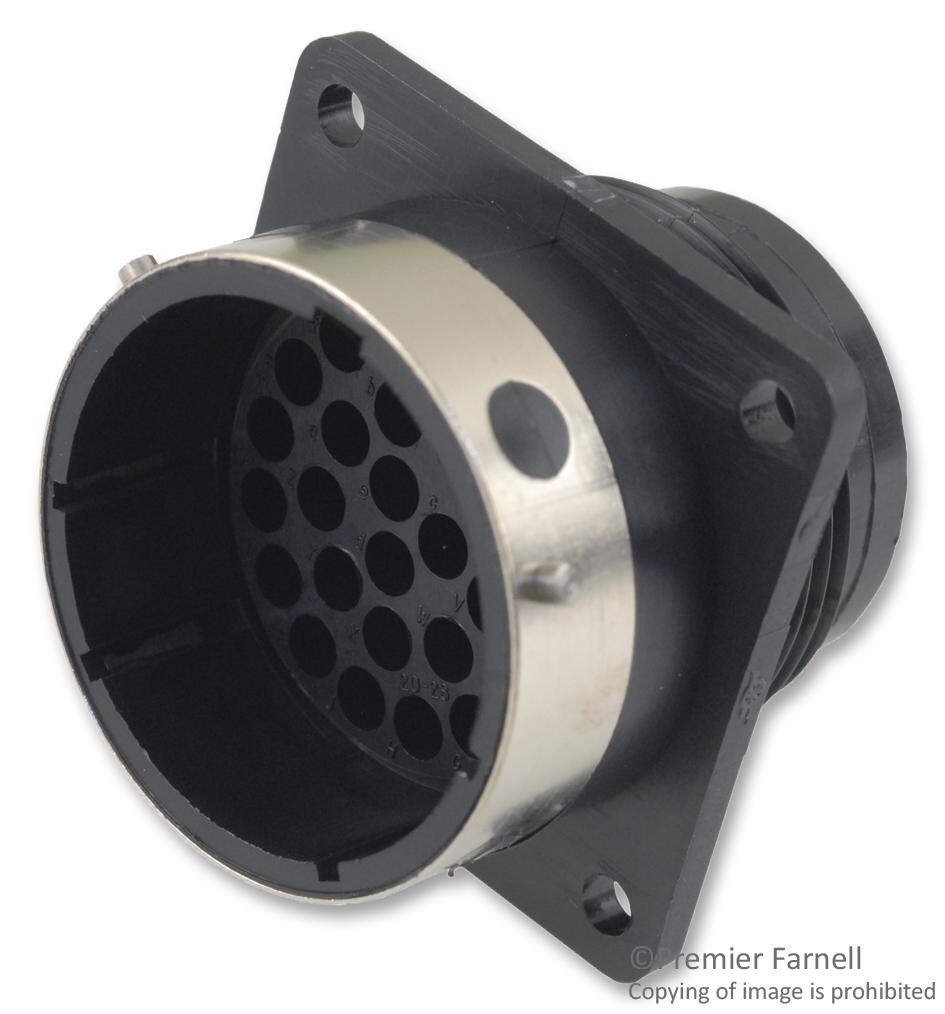 Itt Cannon 192926-0480 Circular Connector Receptacle Size 20, 28 Position, Panel
