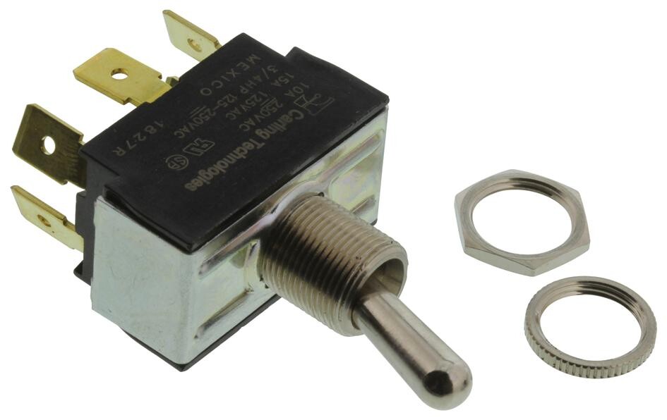 Carling Technologies / Littelfuse 6Gm5B-73 Switch, Toggle, Dpdt, 15A, 250V